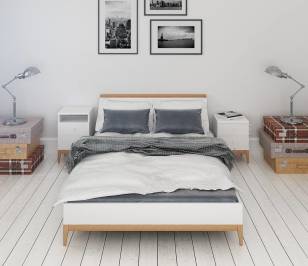 W jakiej sypialni sprawdzi się łóżko bez zagłówka?