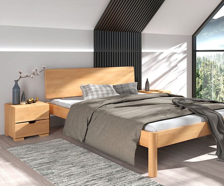 Łóżko drewniane do sypialni 160x200 - pewny wybór i optymalny rozmiar