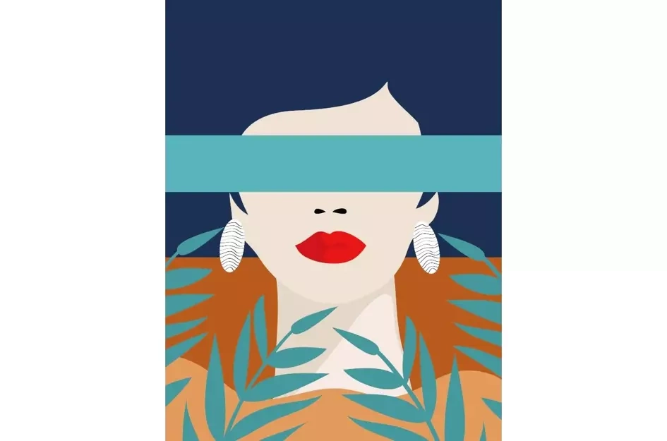 COLETTE obraz na płótnie 40 x 30 cm