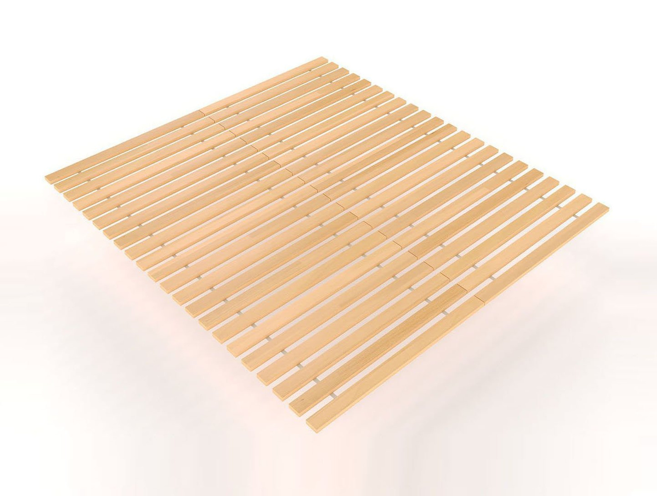 Stelaż lamelowy sosnowy pod materac Visby STELLA 100x200 cm/ zagęszczony