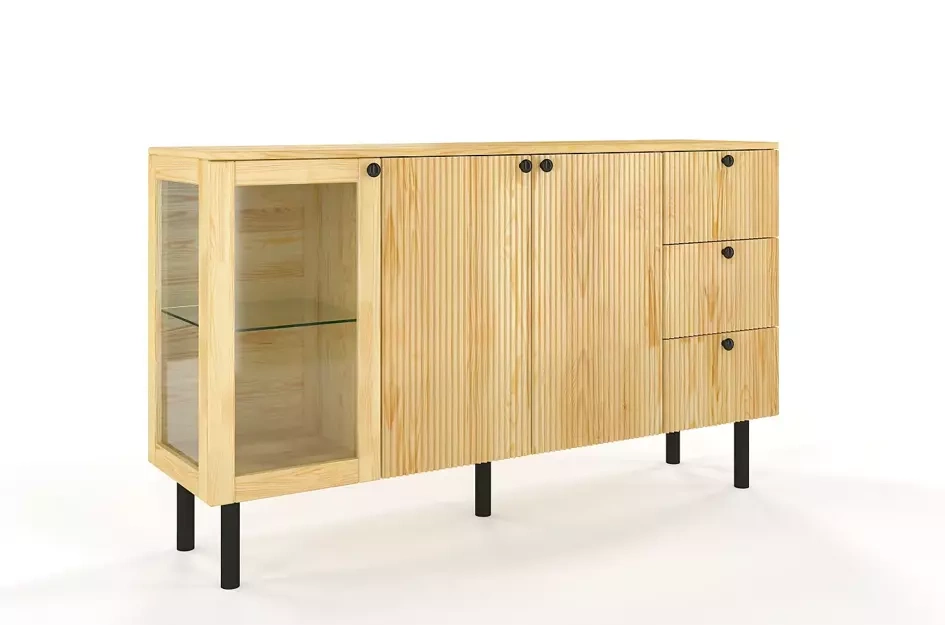 Komoda sosnowa Visby Norvik / szerokość 160 cm / kolor naturalny