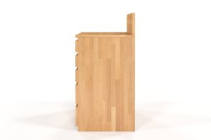 Drewniana komoda bukowa Visby Bergman 6+2 / kolor palisander