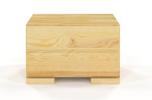 Drewniana szafka nocna sosnowa Visby Sandemo 1S / kolor naturalny