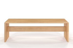 Ławka drewniana bukowa Visby BENK / szerokość 120 cm; kolor orzech