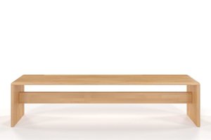 Ławka drewniana bukowa Visby BENK / szerokość 160 cm; kolor orzech