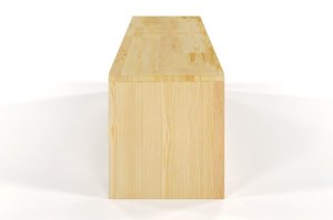 Ławka drewniana sosnowa Visby BENK / szerokość 160 cm; kolor palisander