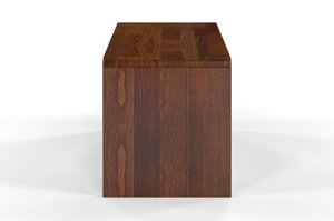 Ławka drewniana sosnowa Visby BENK / szerokość 80 cm; kolor palisander