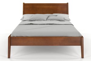 Łóżko drewniane bukowe Visby RADOM / 120x200 cm, kolor biały