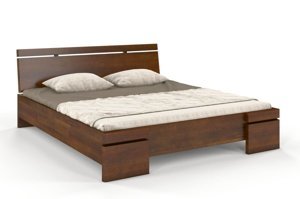 Łóżko drewniane sosnowe Skandica SPARTA Maxi / 180x200 cm, kolor biały