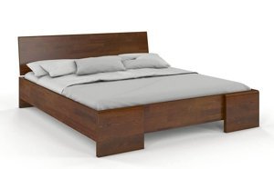 Łóżko drewniane sosnowe Visby Hessler High / 120x200 cm, kolor naturalny