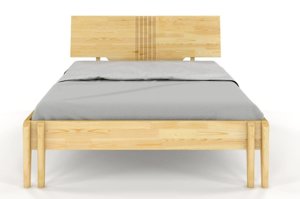 Łóżko drewniane sosnowe Visby POZNAŃ /140x200 cm, kolor biały