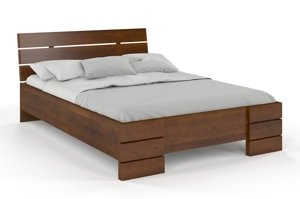 Łóżko drewniane sosnowe Visby Sandemo High & LONG (długość + 20 cm)