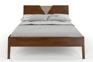 Łóżko drewniane sosnowe Visby WOŁOMIN / 160x200 cm, kolor naturalny